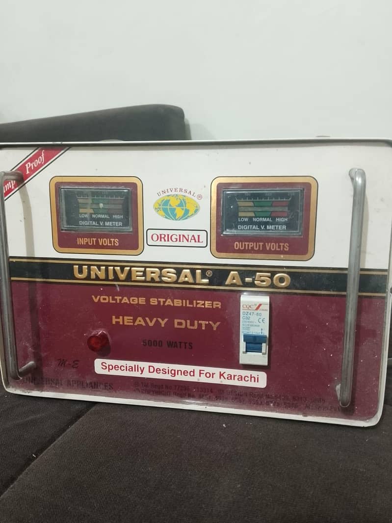 universal stabilizer 5000w 0