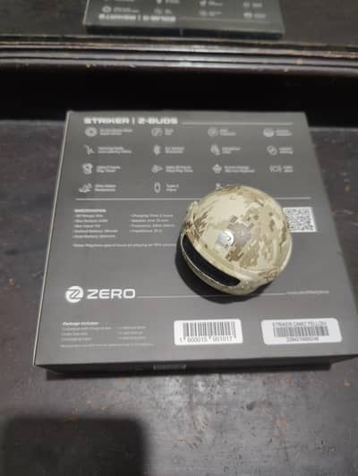Zero striker earbuds new model Brand new 1 year wrenty