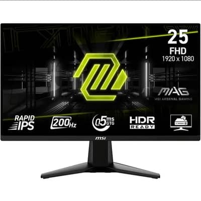MSI MAG 255F E20 25inch Rapid IPS 200Hz 0.5ms Gaming Monitor