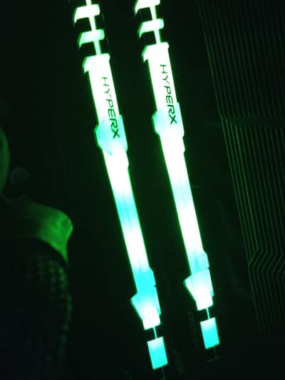 Kingston hyperX 16x2 32gb RAM 3600MHZ DDR4 RGB Dual Rank