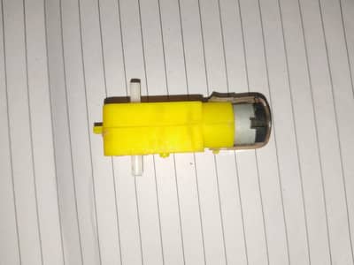 DC gear motor/new condition.