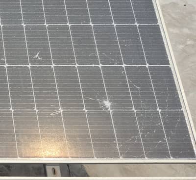 540W JA Solar Mono Facial Solar Panel (Damaged)