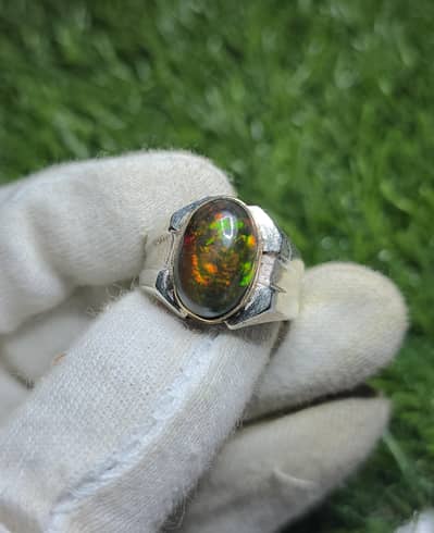 natural black ehtiopian opal
