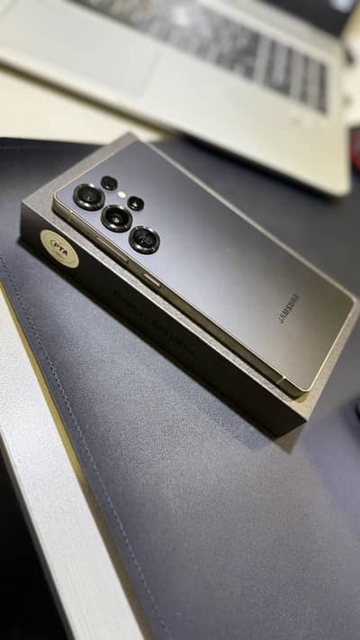 S25Ultra PTA approved 12gb 512gb black