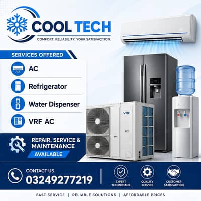 Ac Repair Fridge Repair and washing machine Repair All Karachi