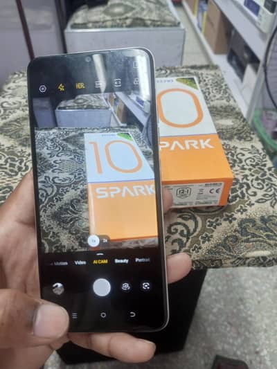 tecno spark 10 4gb 128 GB with box