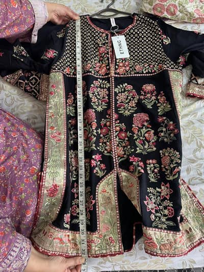 Ethnc Black Shirt and shalwar