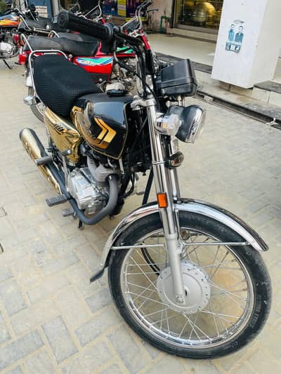 HONDA || CG 125 || Gold Edition || Model 2025