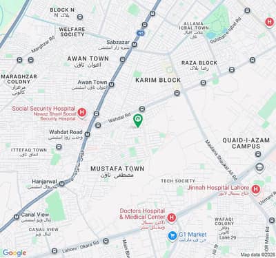 Newly constructed building-1-kanal floor available for rent in Mustafa Town