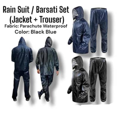 Rain Suit Full set Available/03/70/35/76/114