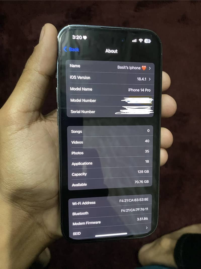 IPHONE 14 PRO 5
