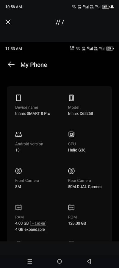 infinex smart 8 pro