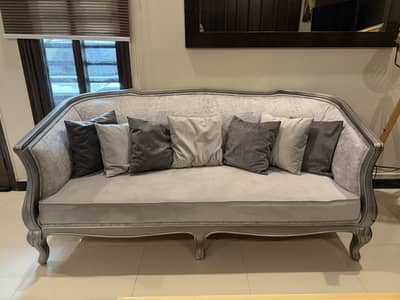 3+2 Seater Wooden Classic Sofa Set