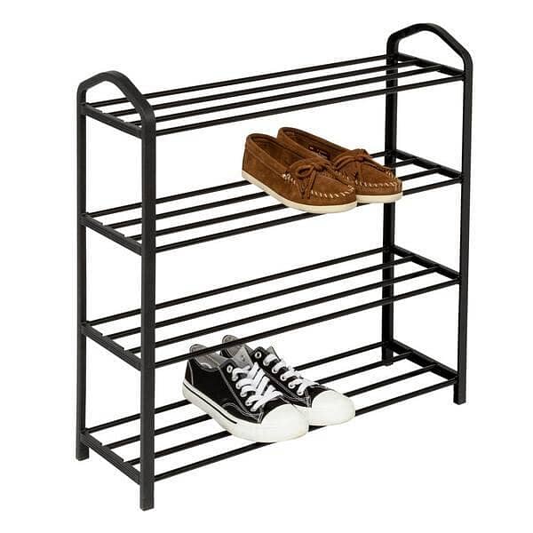 4-Layer Shoe Rack by Stock Able - Shoe Shelf Stand