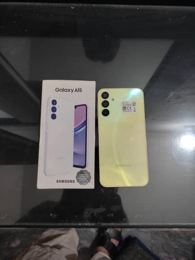 Samsung a15 8 256 in warranty