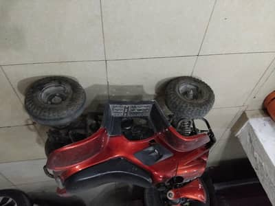 bike is new it's 4 wheel
