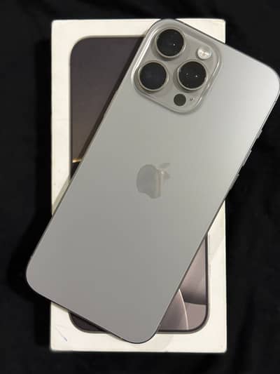 iPhone 16 Pro Max PTA Approved 256GB 95% Battery Health