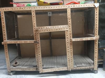 Dyar ki lakri ka Pinjra Cage for bIrds and hens