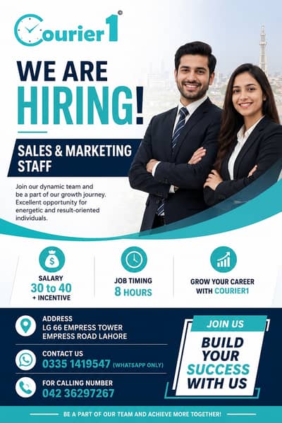 Sales Staff Required | Urgent Hiring | Male & Female Jobs | Jobs