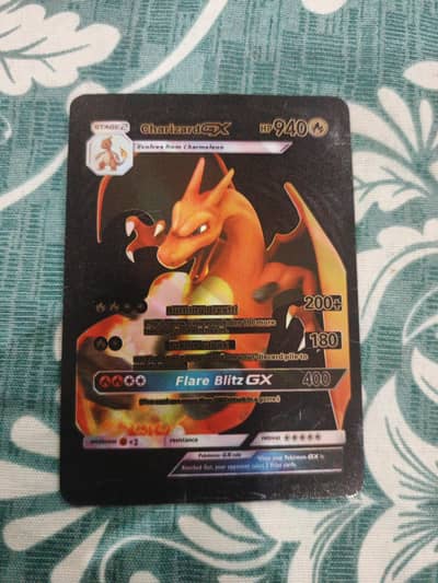 Charizard GX real. card