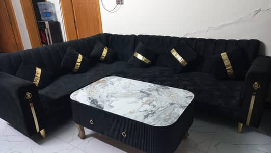 7 seater L shape sofa