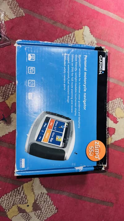 Garmin Zumo 550 Motorcycle GPS + Scala Rider + RAM Mounts
