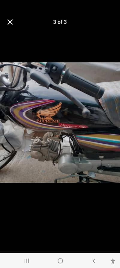 Supream Plus CRLF 70CC MOTORCYCLE FOR SALE