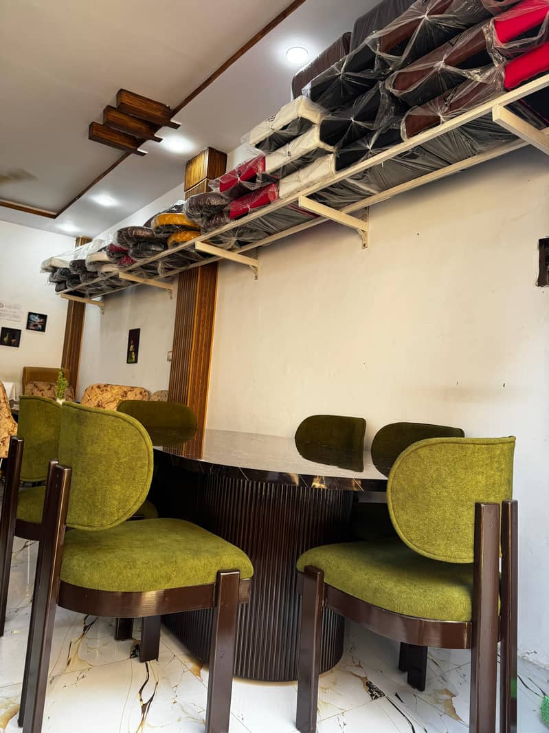 dining chairs with table 2