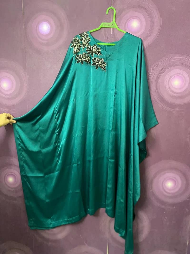 Teal kaftan 0