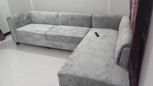 L shaped sofa