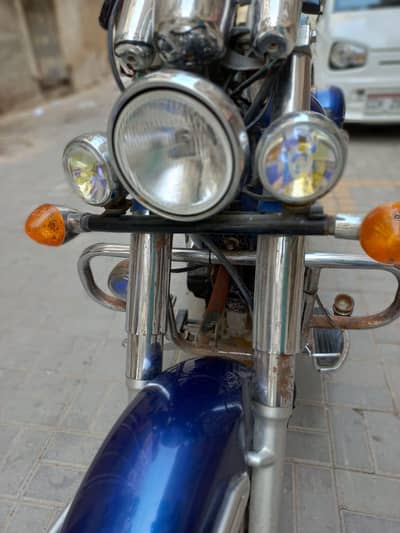 Hero honda 125 harley style