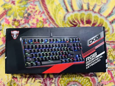 Motospeed branded mechanical keyboard