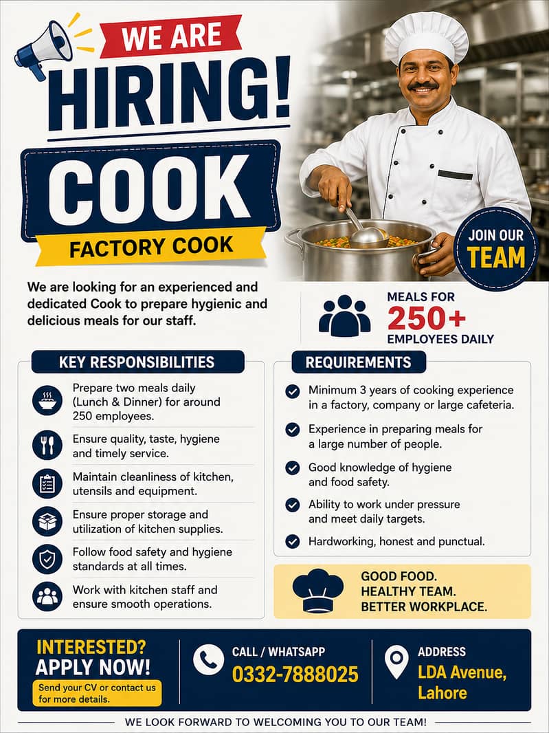 Factory Cook 0
