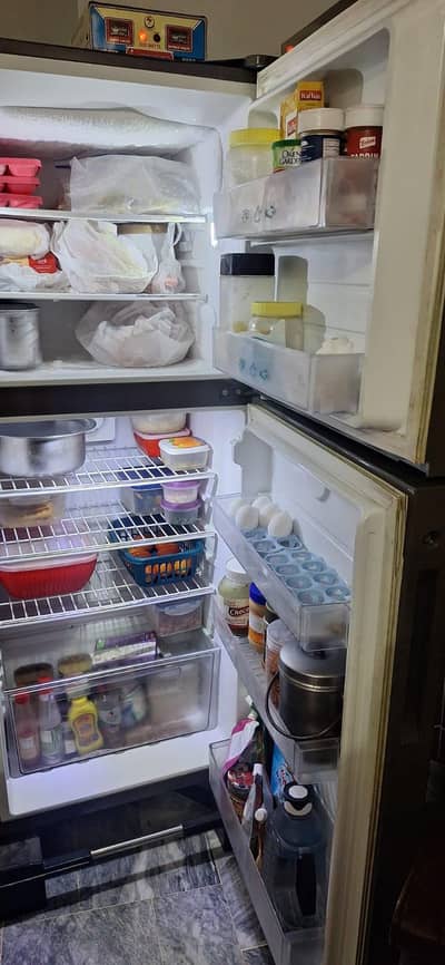 This fridge is in very good condition. full touch system.