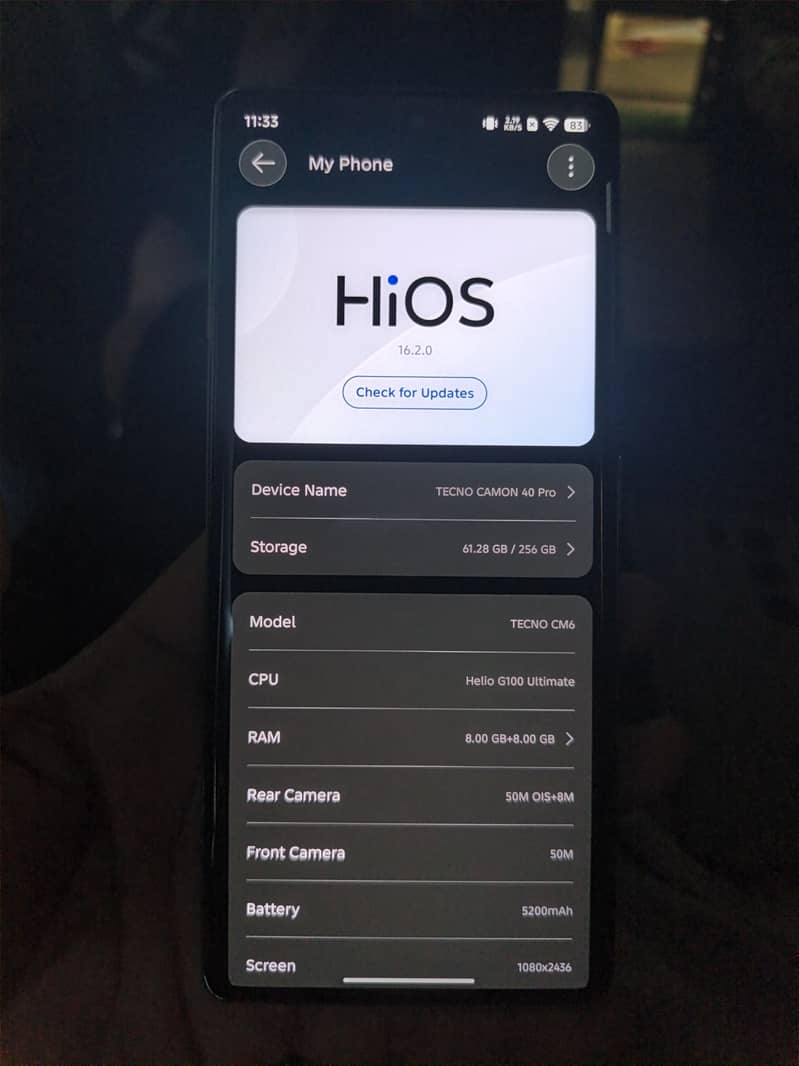 CAMON 40 PRO INSTALLMENT MOBILE 4