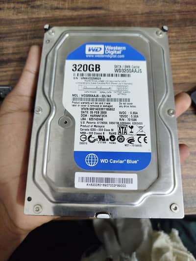 Hard HDD 500 and 320