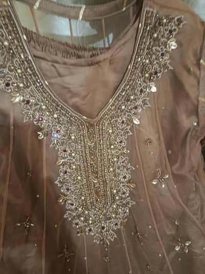 Sharara dreas 3piece new condition