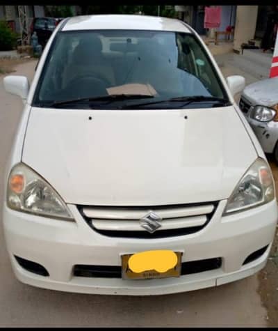 White Suzuki Liana Home Used