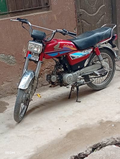 Honda 70 2012 model Islamabad registration