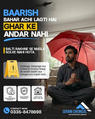 Bathroom Lekaage Repair Treatment | Roof Waterproofing Services in