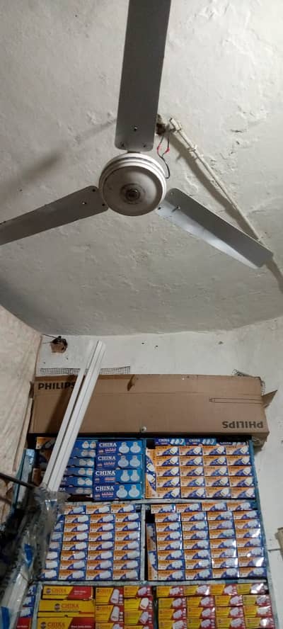 ceiling fan working