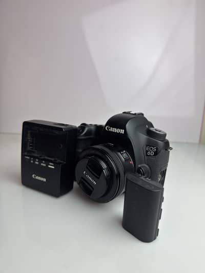 Canon 6D With 1.8 Lens