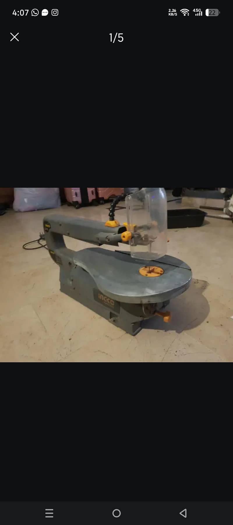 ingco scroll saw 0
