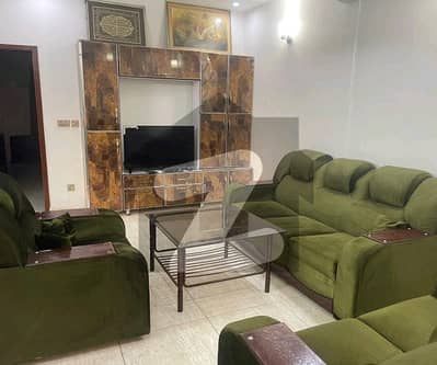 10 Marla Fully Furnished Upper Portion Available For Rent And Lower Locked In Bahria Town Lahore