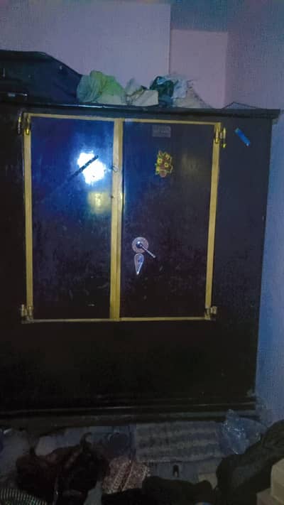 Steel iron wardrobe / Safe Almari / Wardrobes / double door wardrobe