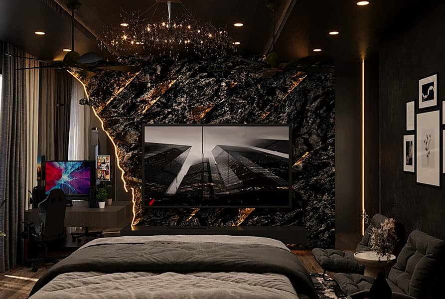 Interior design services, Renovation Draftsman, 3D Visualization, Map 1