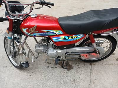 HONDA CD 70 UN REGISTERED