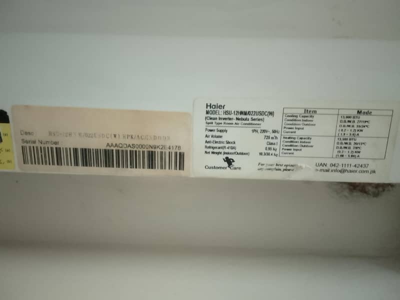 Haier Split AC 1