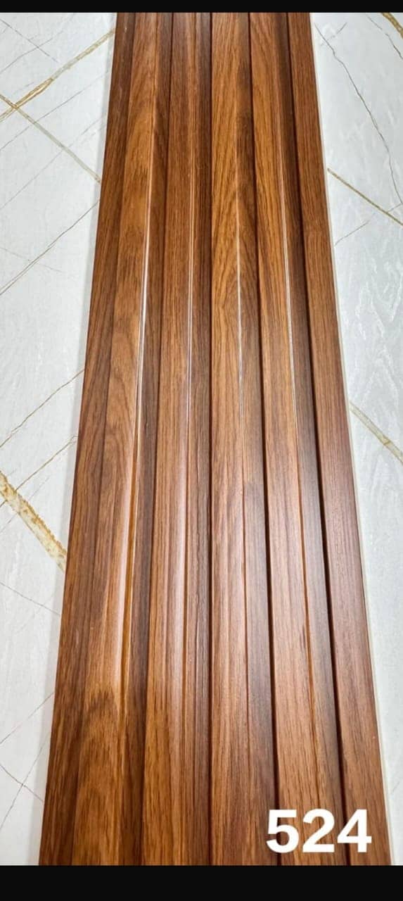 Wpc wallpanel- Wpc fluted panel- Wall panel- Pvc fluted panel - Panel 9