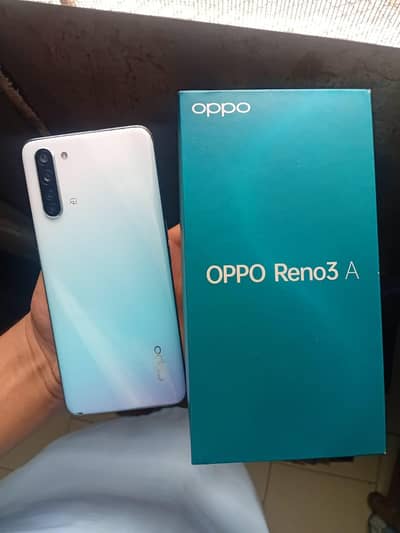 Oppo reno3A with box display finger urgent sale need money